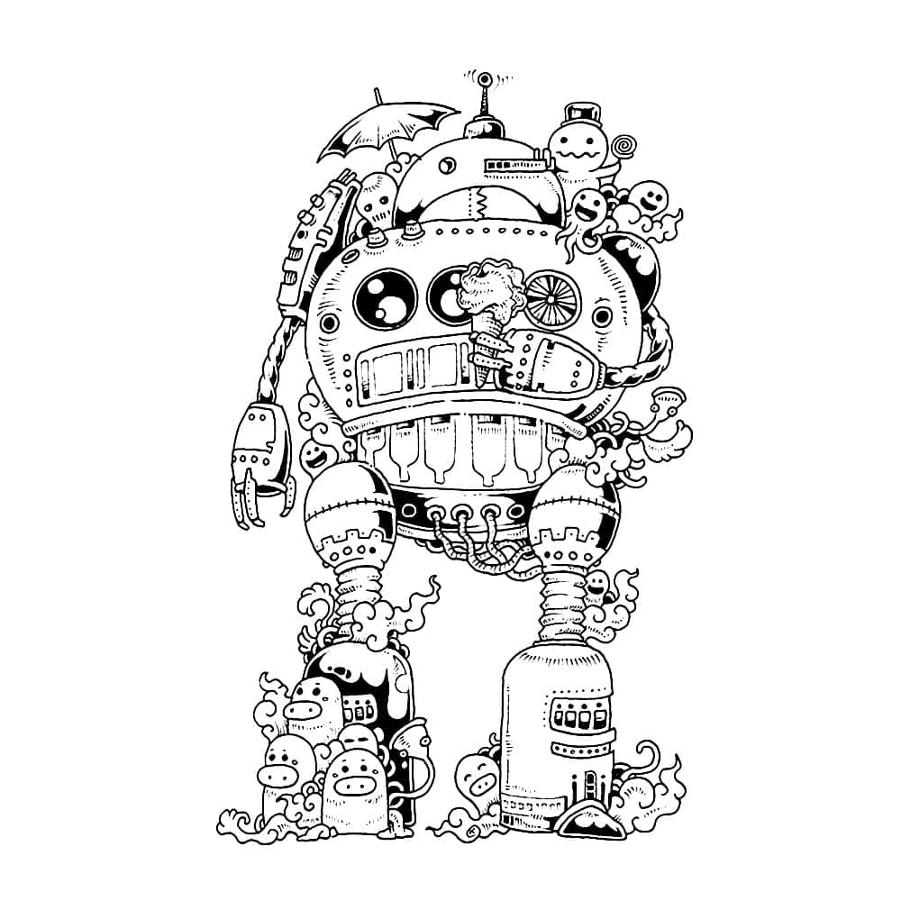 Free printable Doodle Art coloring page #190867 from Others collection