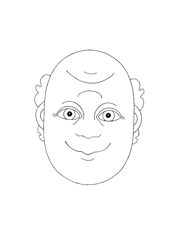 Free printable Face coloring page #212008 from Others collection Free printable Face coloring page #212008 from Others collection