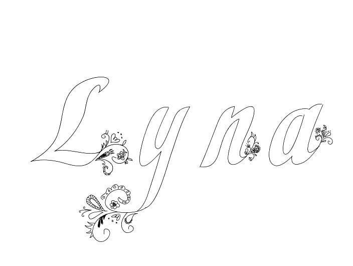 Free printable First Name coloring page #190556 from Others collection
