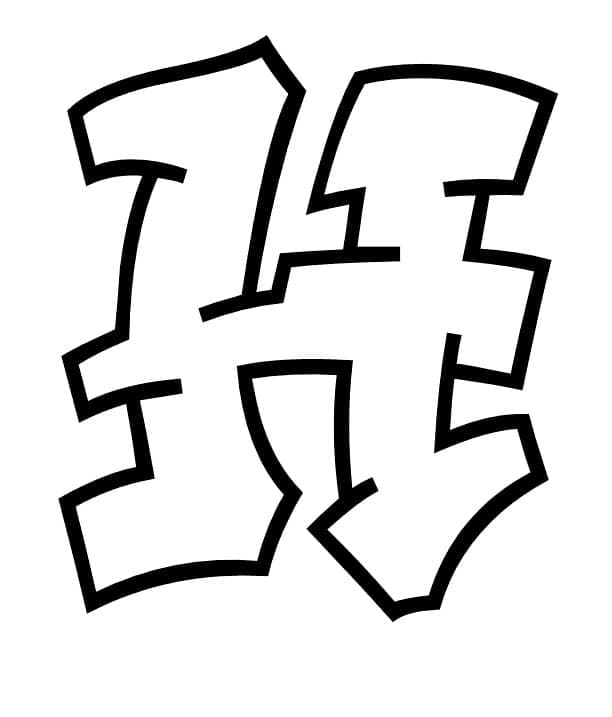 Free printable Graffiti coloring page #192210 from Others collection
