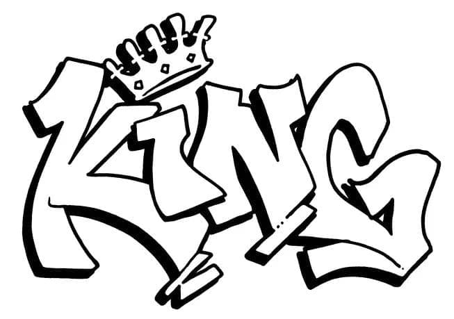 Free printable Graffiti coloring page #192219 from Others collection