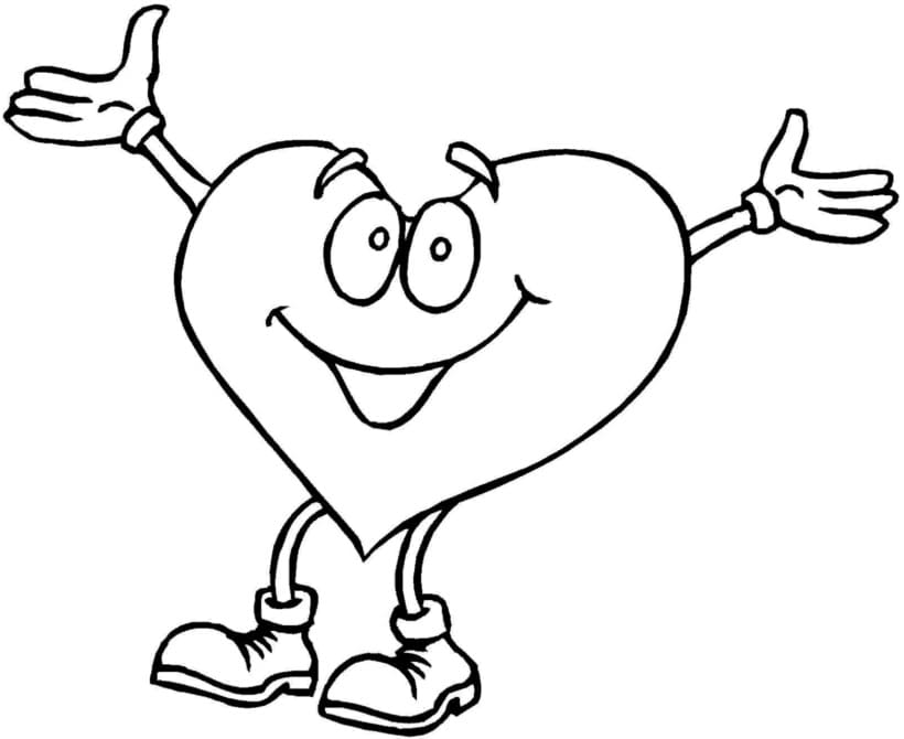 Free printable Heart coloring page #173244 from Others collection