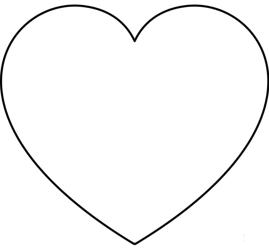 Free printable Heart coloring page #173270 from Others collection