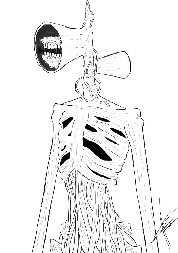 Coloring page: Horror and Scary (Others) #186118 - Free Printable Coloring Pages