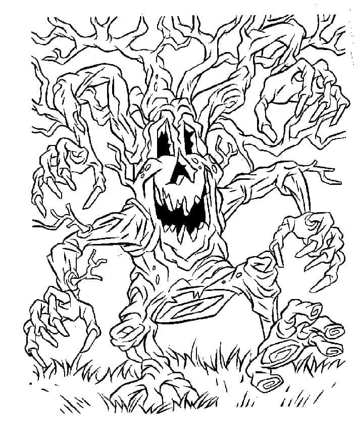 Free printable Horror and Scary coloring page #193648 from Others collection