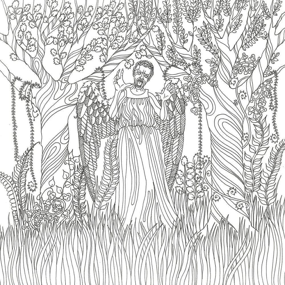 Free printable Horror and Scary coloring page #193668 from Others collection