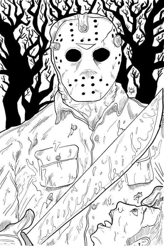 Free printable Horror and Scary coloring page #193675 from Others collection
