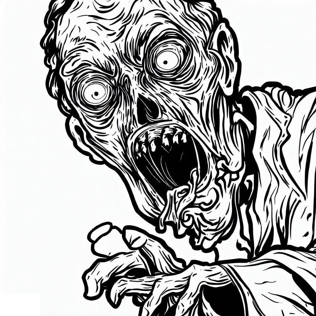 Free printable Horror and Scary coloring page #193699 from Others collection