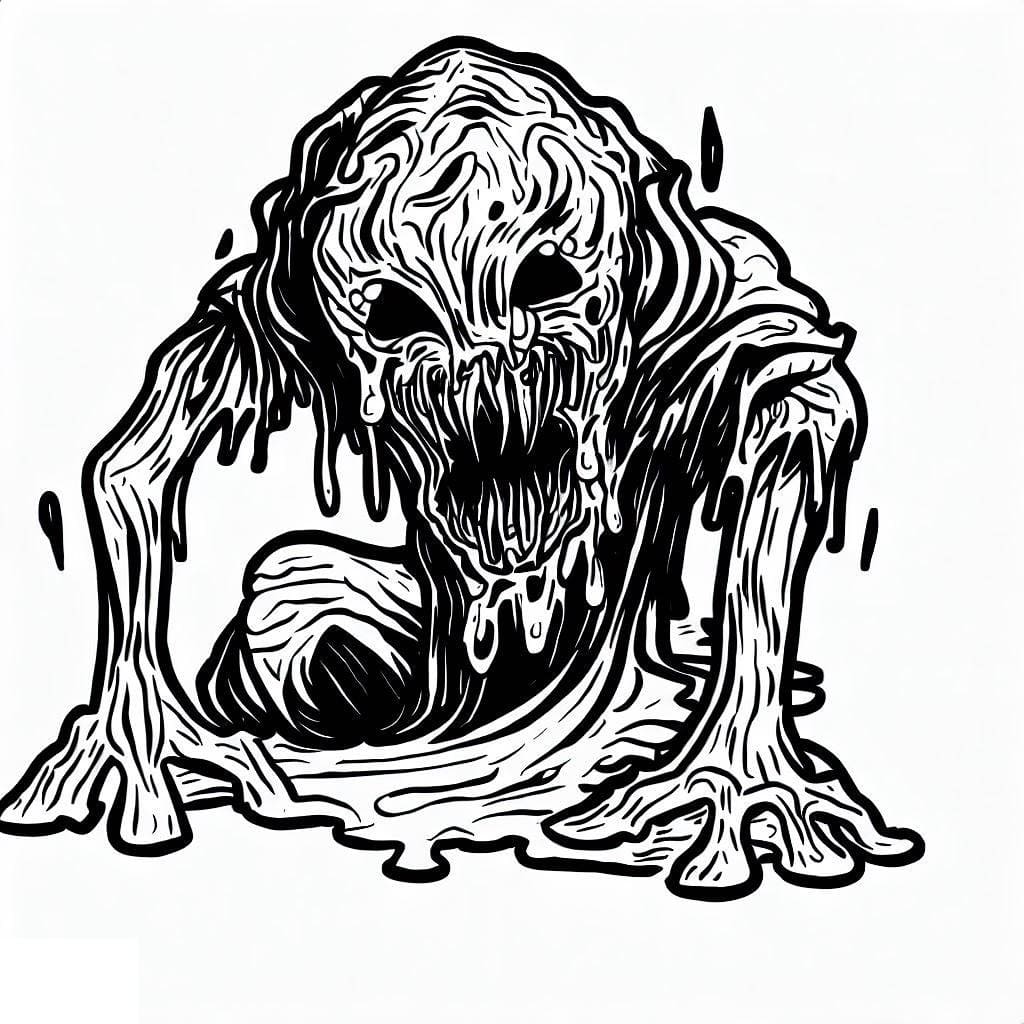 Free printable Horror and Scary coloring page #194057 from Others collection