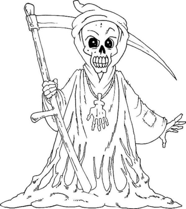 Coloring page: Horror and Scary (Others) #194063 - Free Printable Coloring Pages