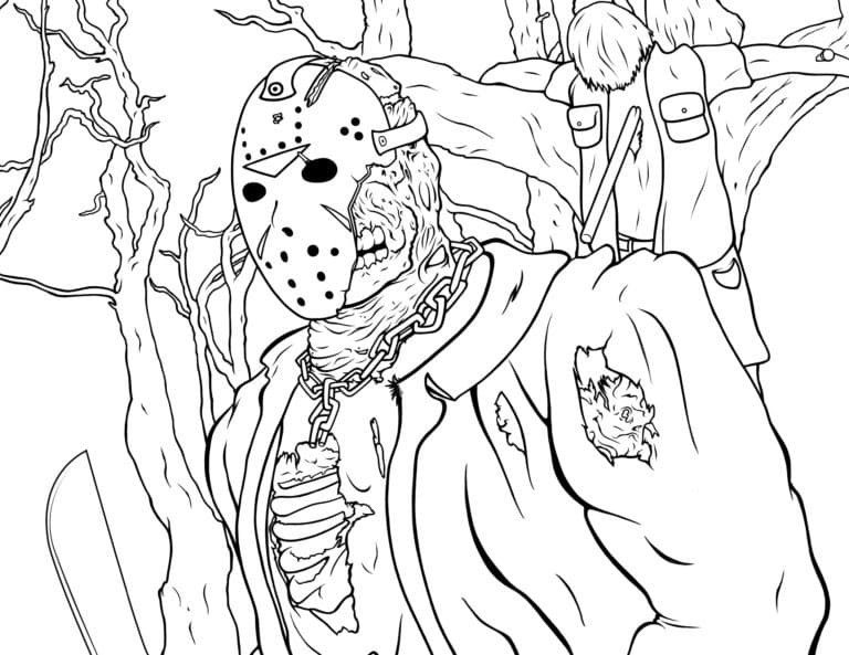 Free printable Horror and Scary coloring page #194069 from Others collection
