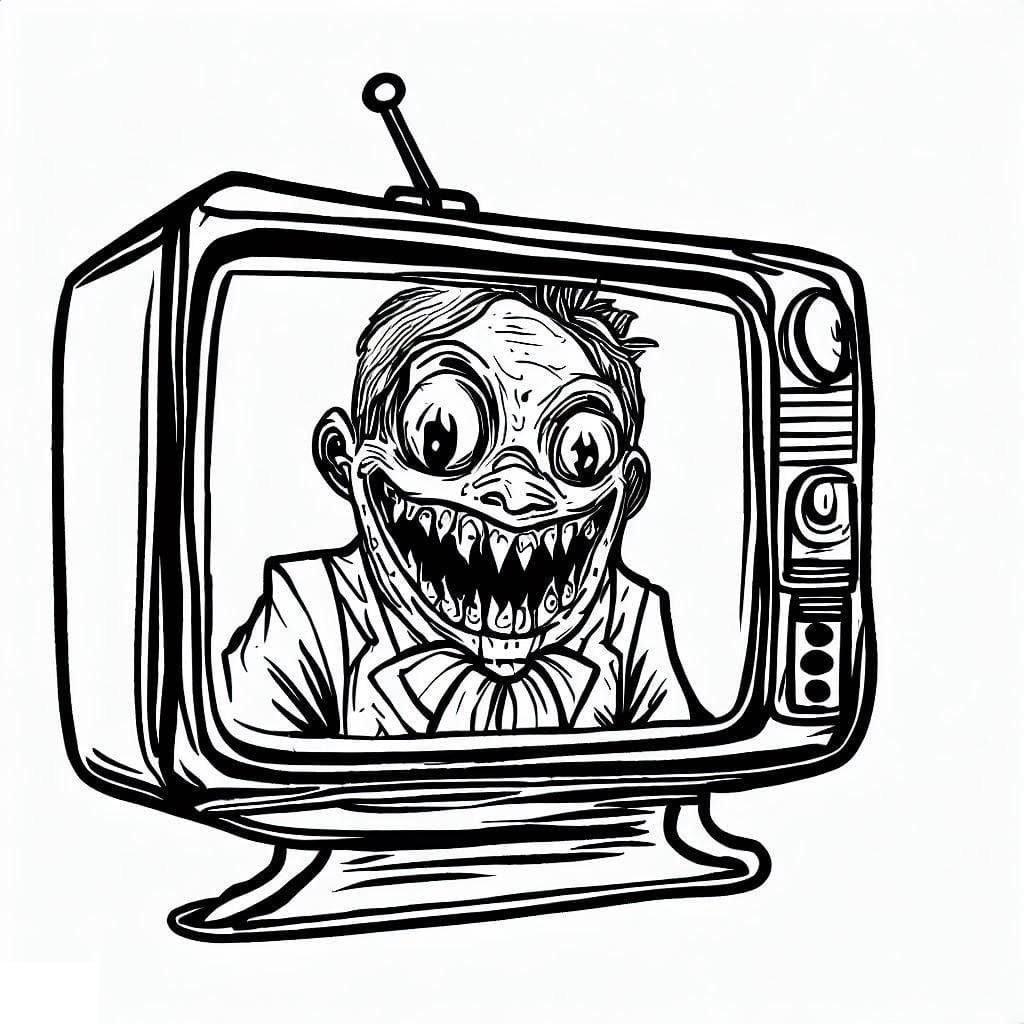 Free printable Horror and Scary coloring page #194077 from Others collection