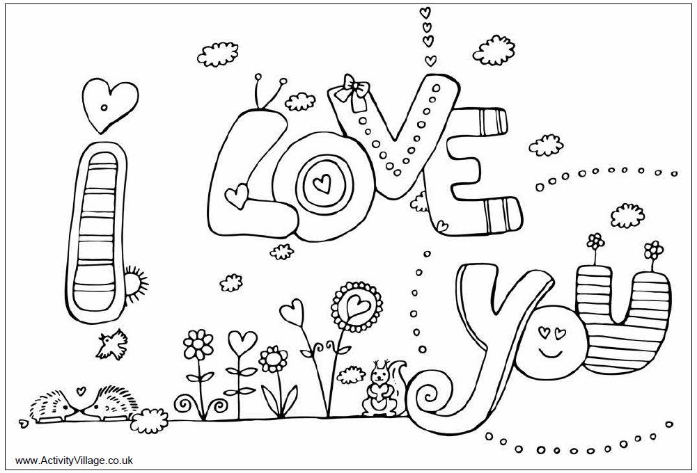 Free printable Love coloring page #88500 from Others collection