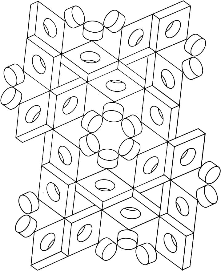 Free printable Optical Illusion coloring page #213948 from Others collection
