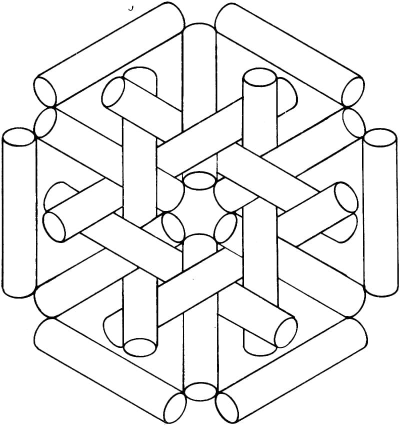 Free printable Optical Illusion coloring page #213965 from Others collection