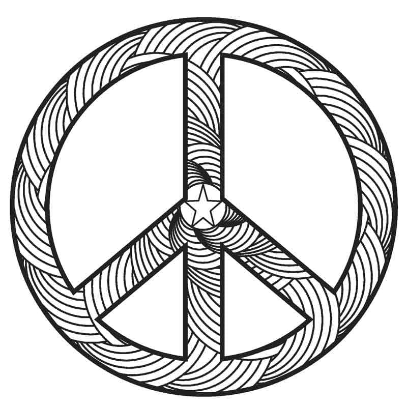 Free printable Peace coloring page #210639 from Others collection
