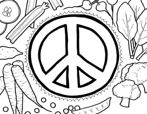 Free printable Peace coloring page #210642 from Others collection