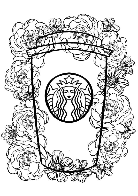 Free printable Starbucks coloring page #213917 from Others collection