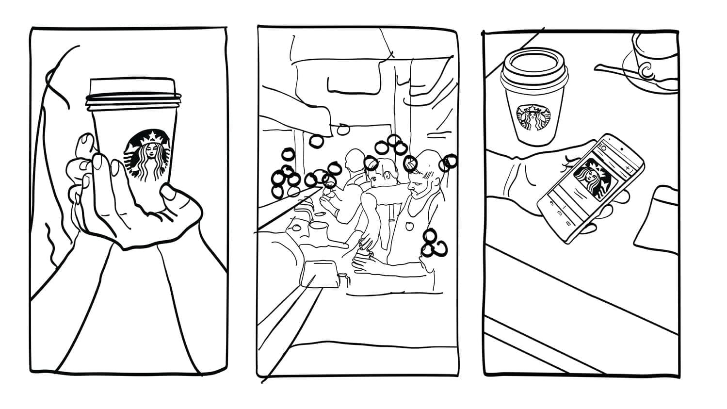 Free printable Starbucks coloring page #213926 from Others collection