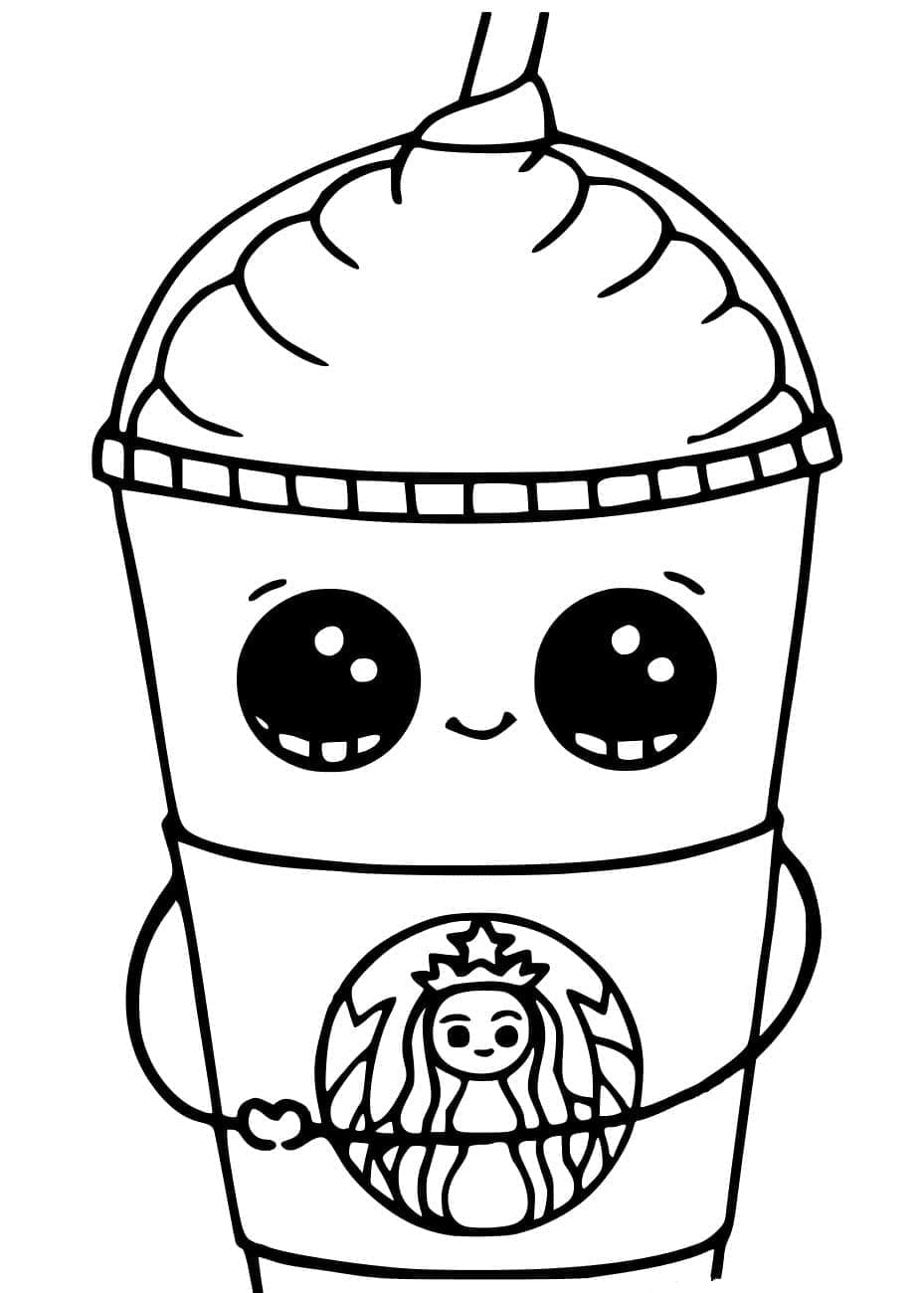Free printable Starbucks coloring page #213928 from Others collection