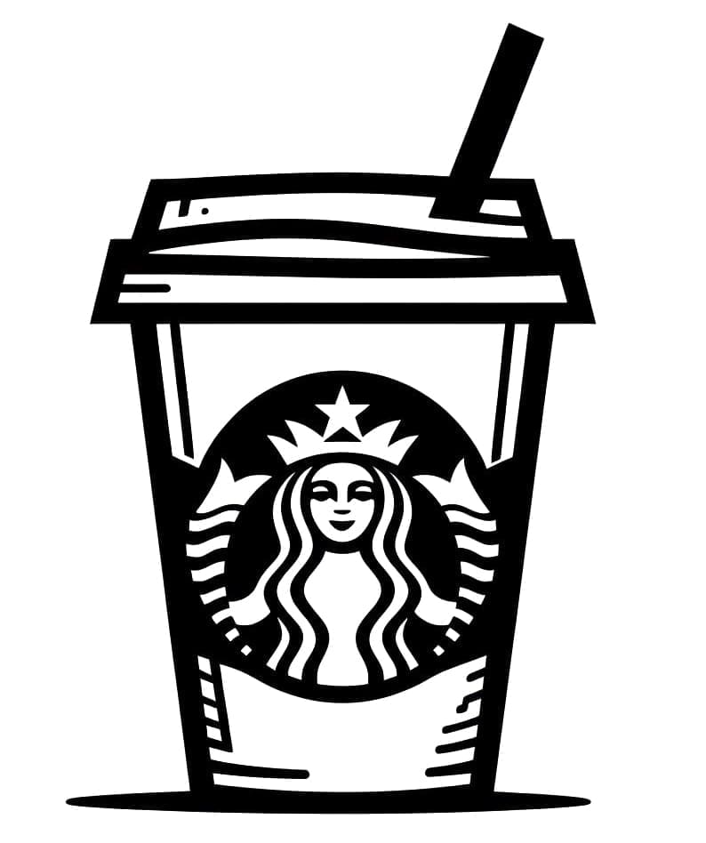 Free printable Starbucks coloring page #213932 from Others collection