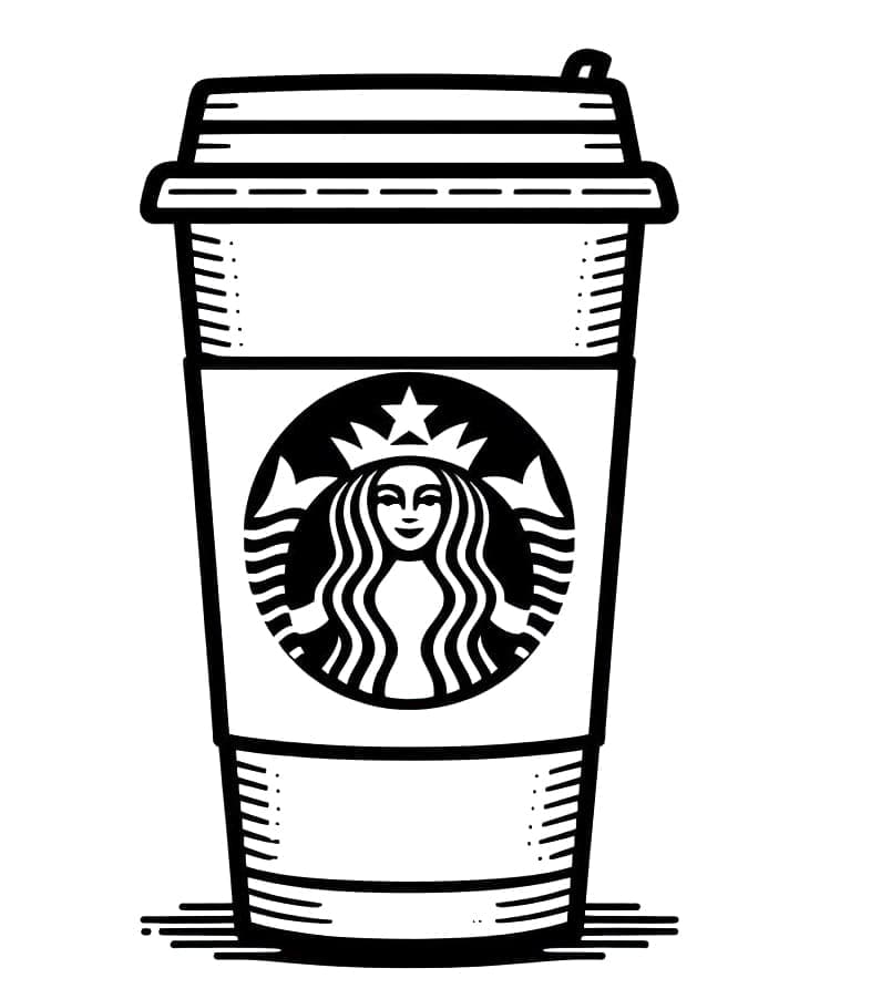 Free printable Starbucks coloring page #213933 from Others collection