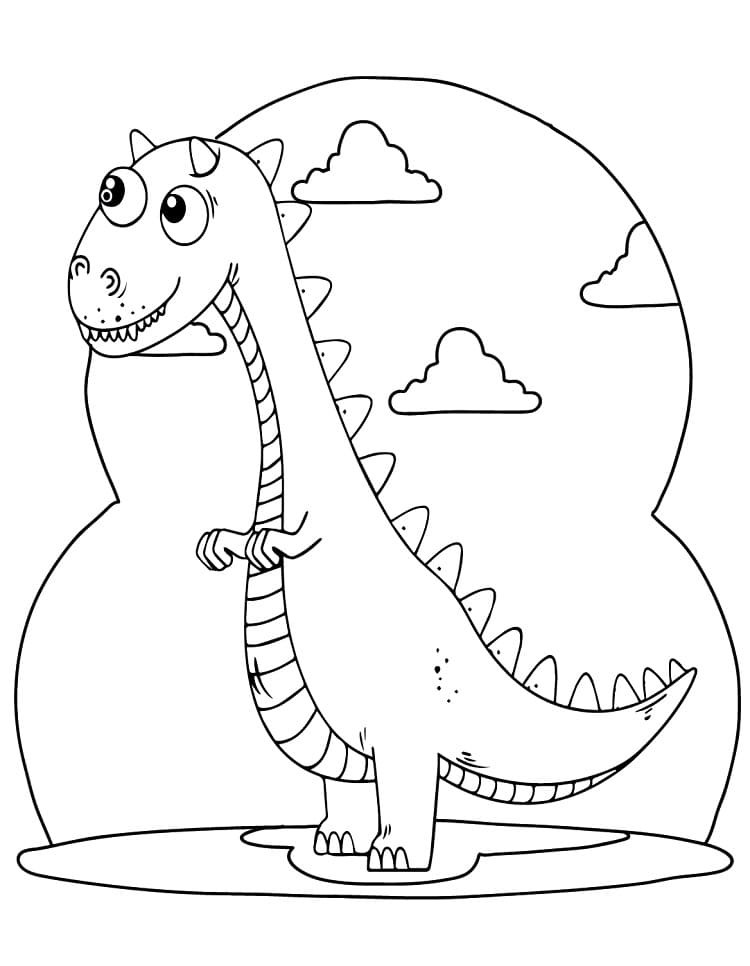 Free printable Carnotaurus coloring page #221235 from Prehistoric Animals collection Free printable Carnotaurus coloring page #221235 from Prehistoric Animals collection