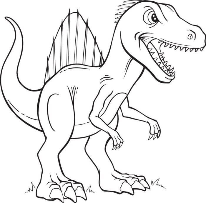 Free printable Dinosaur coloring page #170799 from Prehistoric Animals collection Free printable Dinosaur coloring page #170799 from Prehistoric Animals collection