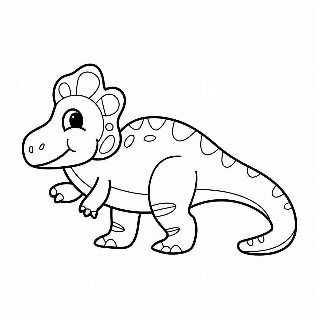 Free printable Dinosaur coloring page #216727 from Prehistoric Animals collection