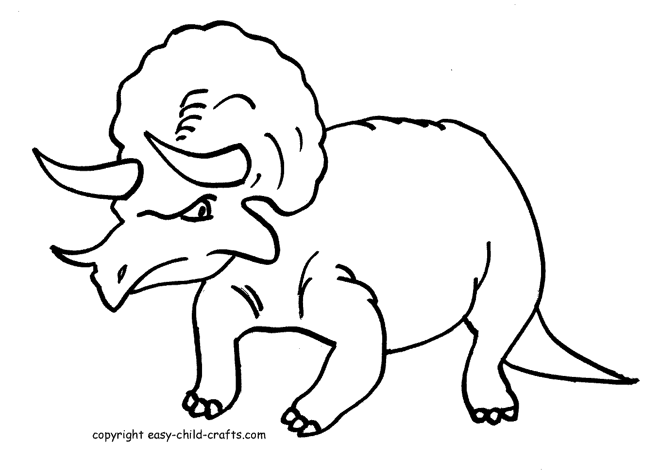 Free printable Dinosaur coloring page #5499 from Prehistoric Animals collection