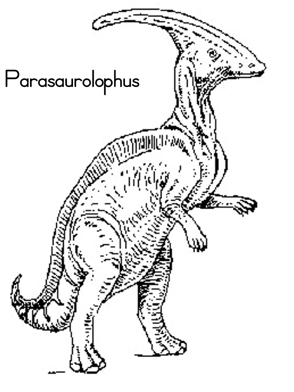 Free printable Dinosaur coloring page #5563 from Prehistoric Animals collection