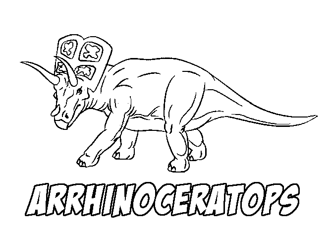 Free printable Dinosaur coloring page #5671 from Prehistoric Animals collection