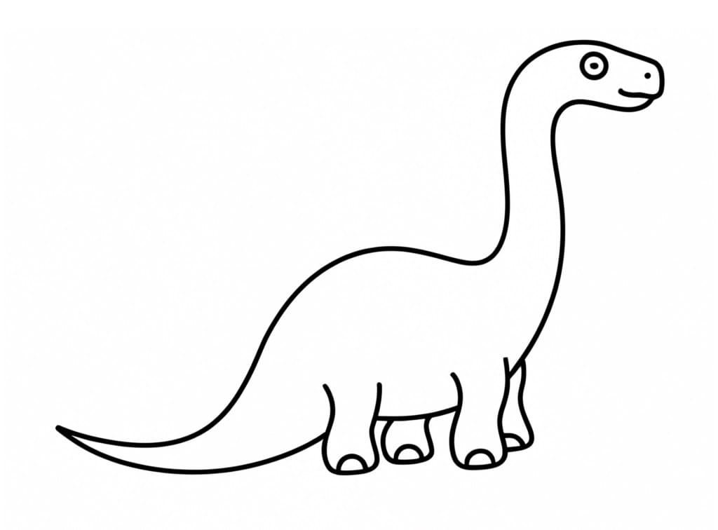 Free printable Diplodocus coloring page #212445 from Prehistoric Animals collection