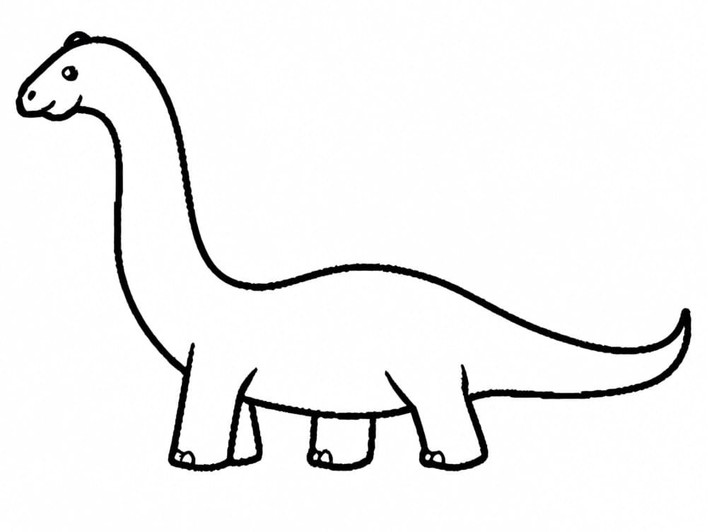 Free printable Diplodocus coloring page #212446 from Prehistoric Animals collection