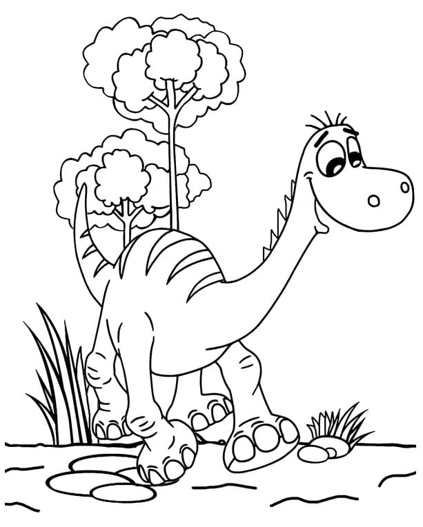 Free printable Diplodocus coloring page #212458 from Prehistoric Animals collection
