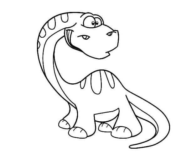 Free printable Diplodocus coloring page #212459 from Prehistoric Animals collection