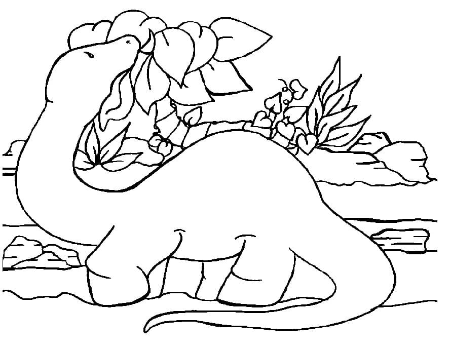 Free printable Diplodocus coloring page #212462 from Prehistoric Animals collection