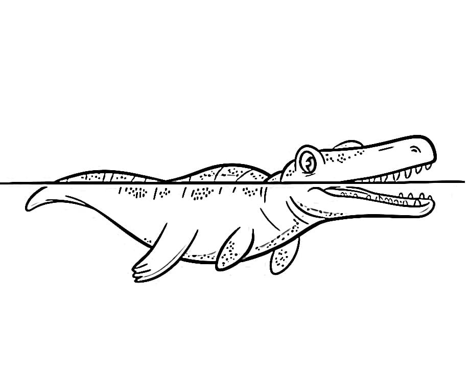 Free printable Mosasaurus coloring page #218378 from Prehistoric Animals collection