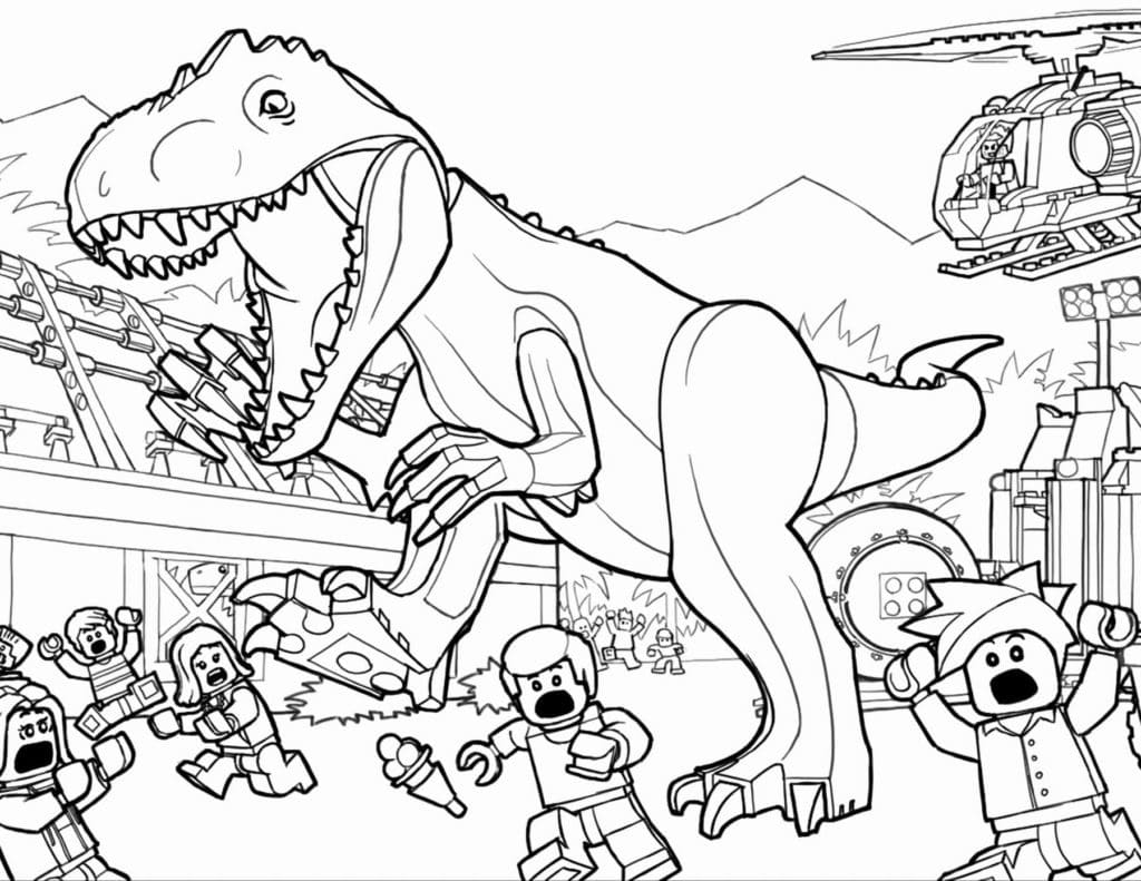 Free printable T-Rex coloring page #180056 from Prehistoric Animals collection