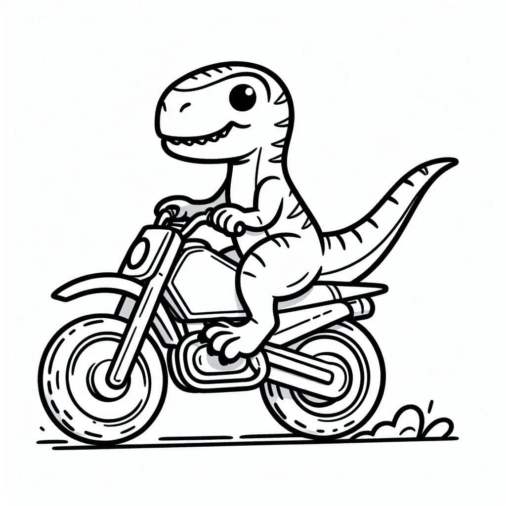 Free printable Velociraptor coloring page #214504 from Prehistoric Animals collection