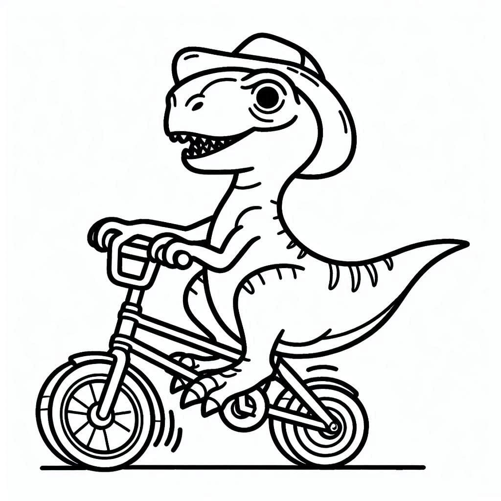 Free printable Velociraptor coloring page #214507 from Prehistoric Animals collection Free printable Velociraptor coloring page #214507 from Prehistoric Animals collection
