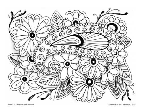 Coloring page: Anti-stress (Relaxation) #126773 - Free Printable Coloring Pages