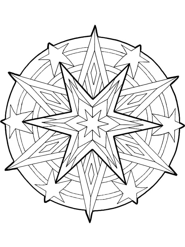 Coloring page: Anti-stress (Relaxation) #126799 - Free Printable Coloring Pages