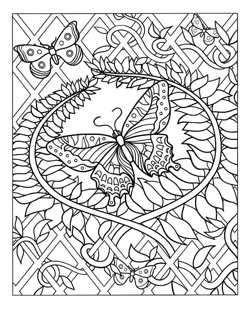 Coloring page: Anti-stress (Relaxation) #126802 - Free Printable Coloring Pages