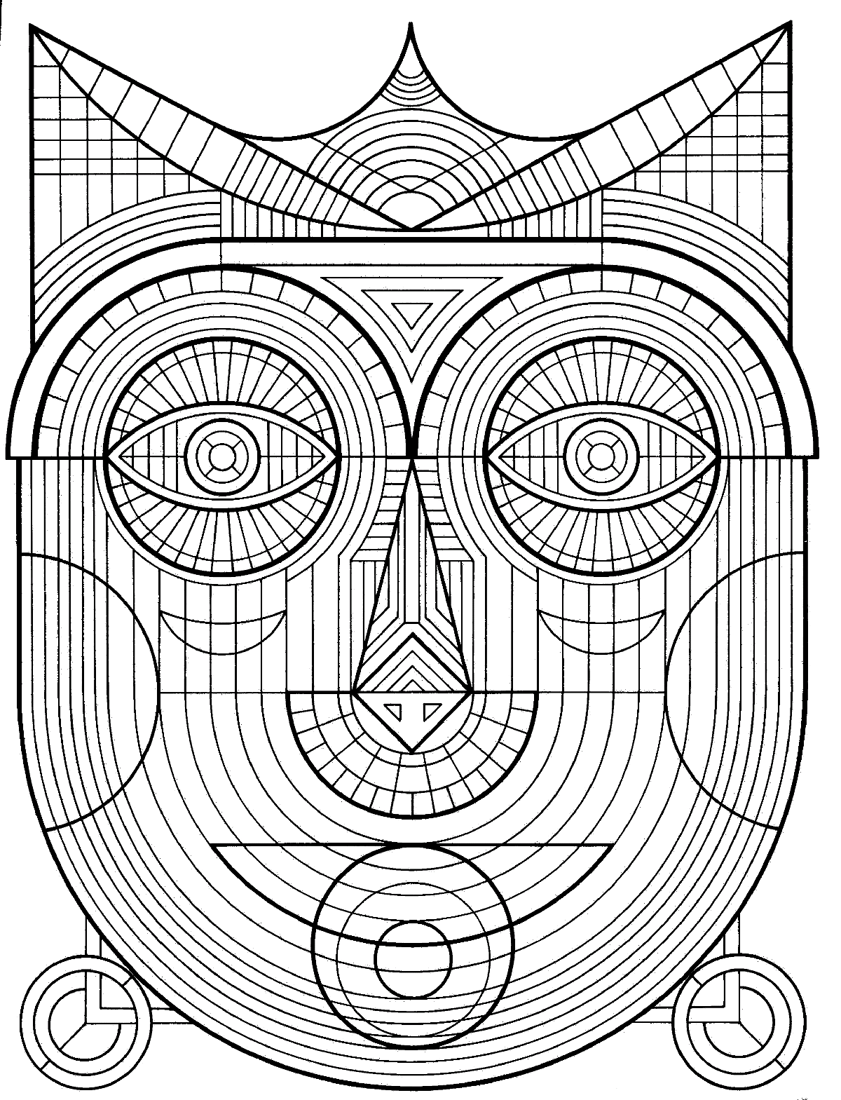 Coloring page: Anti-stress (Relaxation) #126806 - Free Printable Coloring Pages