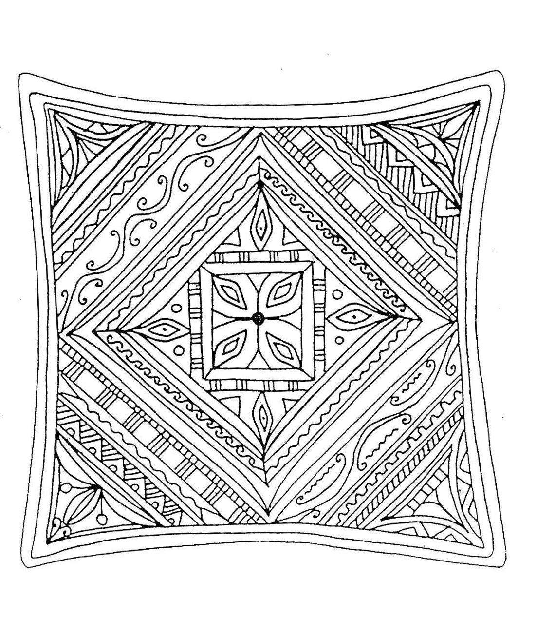 Coloring page: Anti-stress (Relaxation) #126822 - Free Printable Coloring Pages