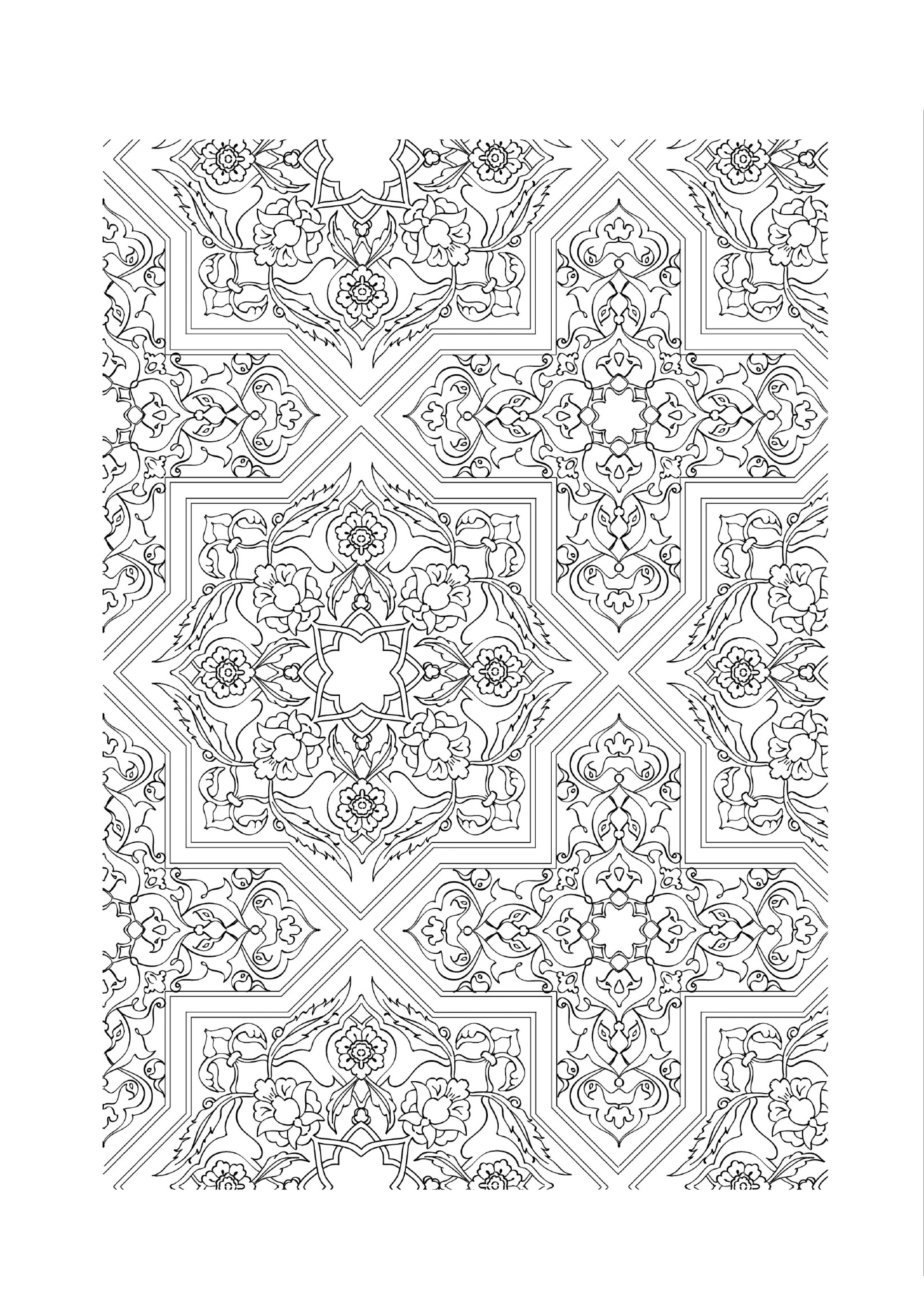 Coloring page: Anti-stress (Relaxation) #126869 - Free Printable Coloring Pages