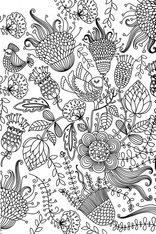 Coloring page: Anti-stress (Relaxation) #126871 - Free Printable Coloring Pages