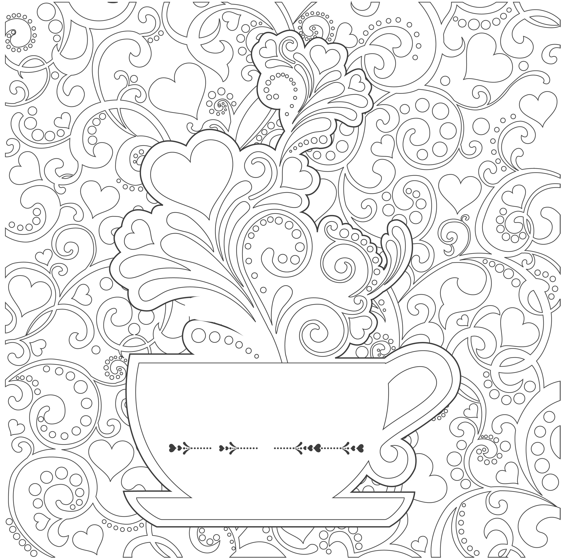 stress coloring pages printable