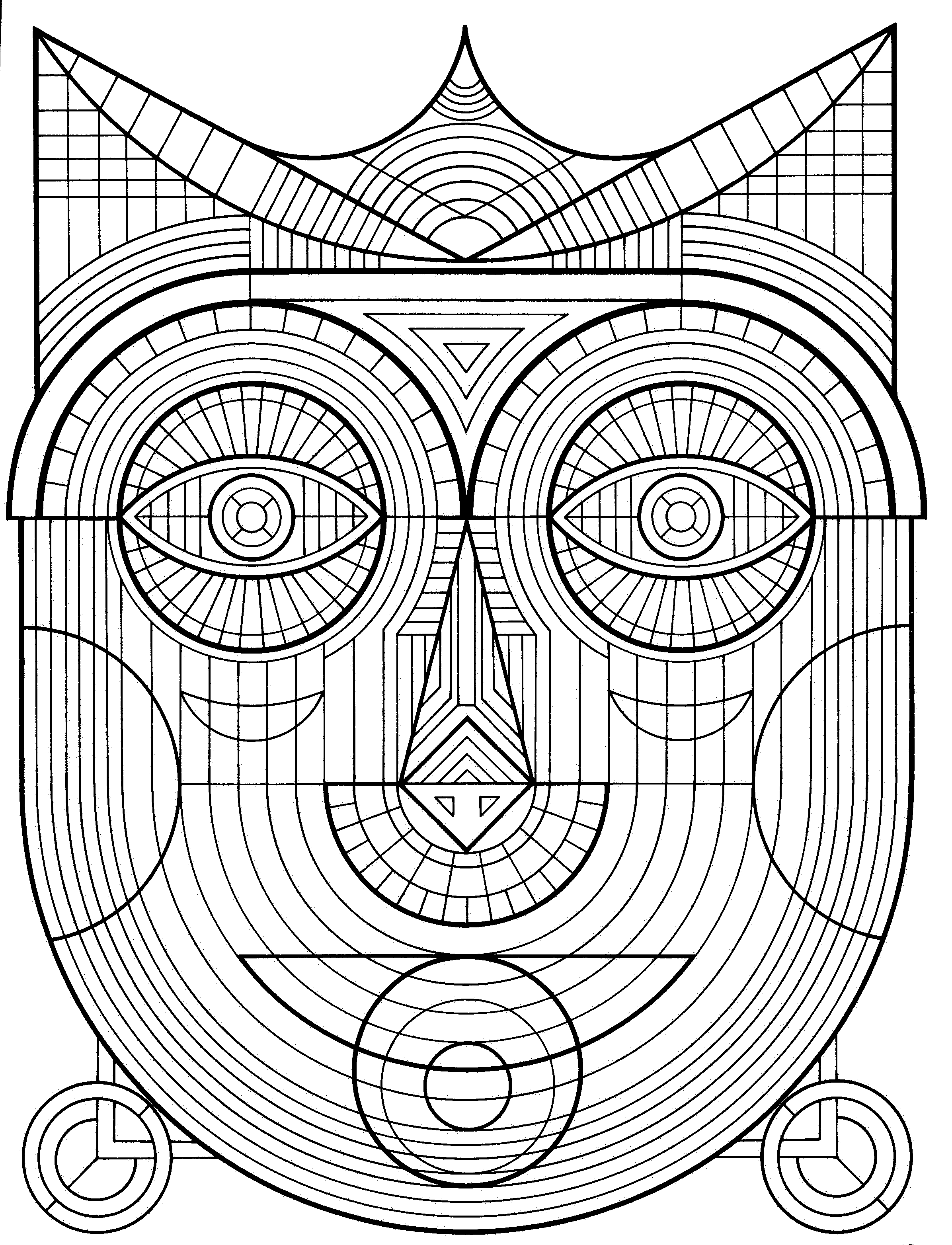 Coloring page: Anti-stress (Relaxation) #126889 - Free Printable Coloring Pages
